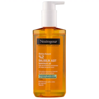 ژل شستشوی صورت ضد جوش نوتروژینا Neutrogena مدل Sivilce Karşıtı حجم 200ml