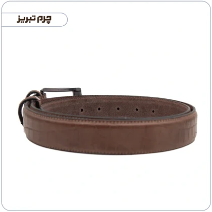 کمربند چرم طبیعی مردانه مدل V460