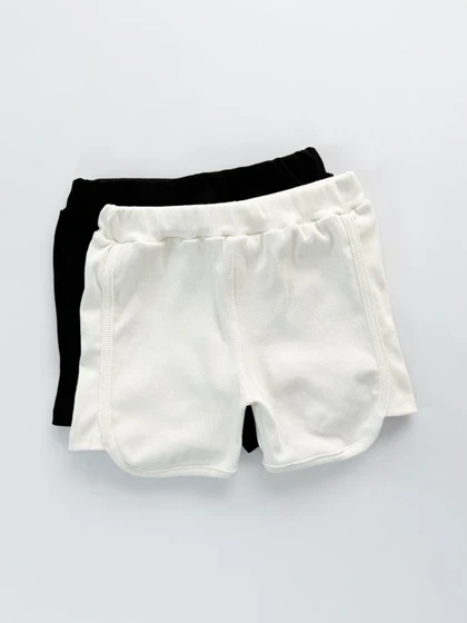 شورتک کبریتی کمر کش ساده