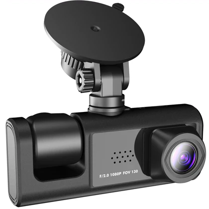 دوربین ثبت وقایع خودرو بلک باکس BLACK BOX سه لنزه