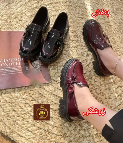کالج لژدار زنانه ورنی و چرم عروسکی