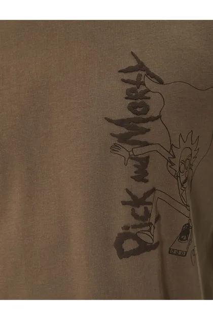 ریک و مورتی تیشرت با مجوز چاپ شده است 4SAM10754HK