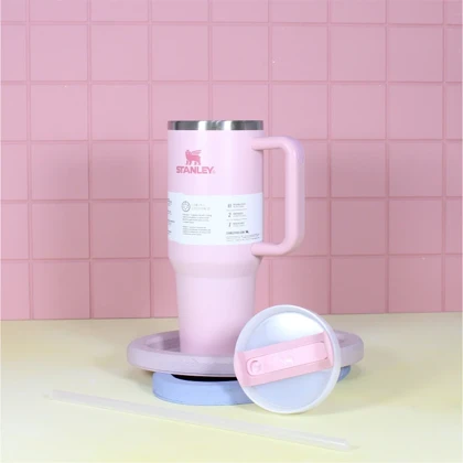 استنلی تامبلر 1.18 لیتری صورتی پاستل