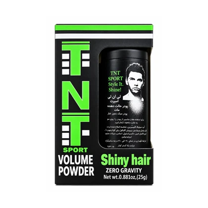 پودر حجم‌دهنده مو تی ان تی TNT مدل Shiny Hair