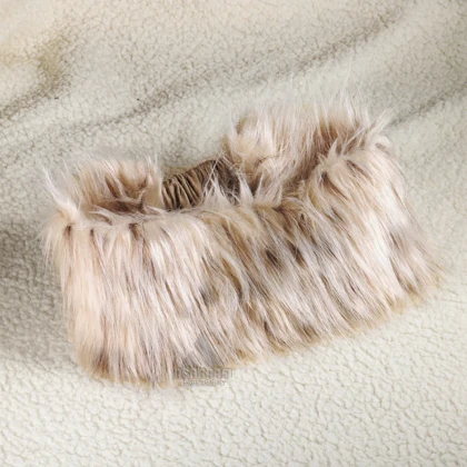 هدبند روسی خز دار Shaggy Faux Fur Headband