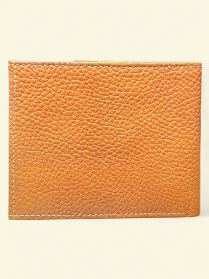 کیف پول جیبی مردانه چرم طبیعی مدل دو آلبوم