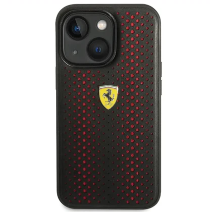 قاب چرمی آیفون 14 پلاس طرح فراری سی جی موبایل Ferrari