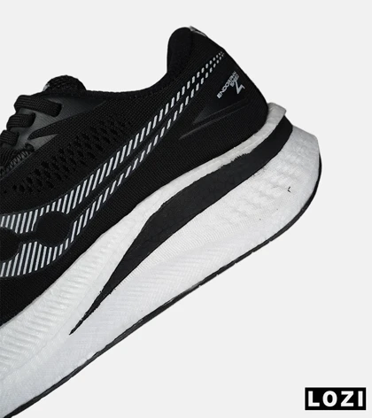 کفش کتانی مشکی Saucony Ride Review v.2 مدل 8787