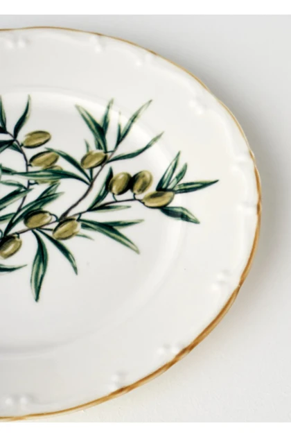 سرویس صبحانه‌خوری 12 نفره Bella Maison مدل Olive استون‌ور - سبز