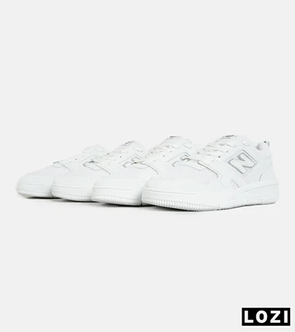 کفش کتانی مردانه و زنانه سفید NEW BALANCE 550