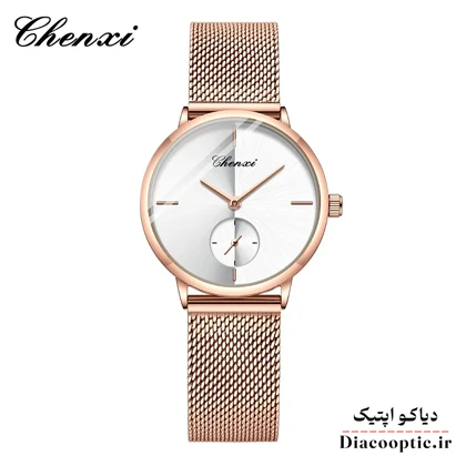 ساعت مچی زنانه برند چنکسی مدل Do-CHENXI 061 بند حصیری