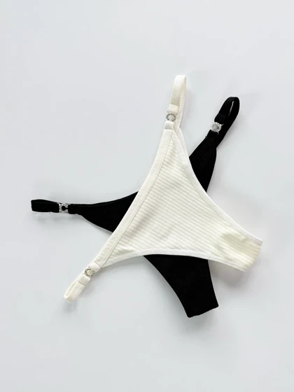 شورت تانگ کبریتی سگک دار