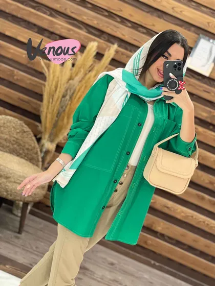مانتو شومیزی بغل چاک