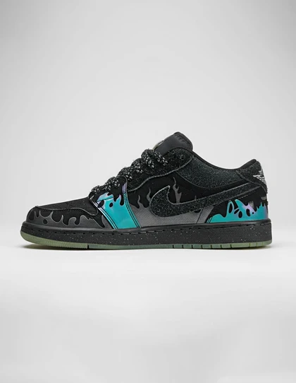 کتانی روزانه زنانه نایک Nike Air Jordan 1 Low Halloween W
