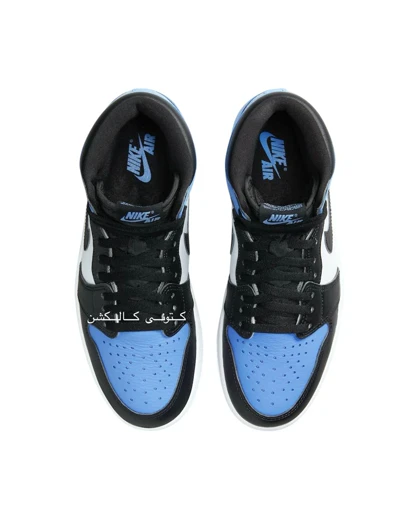 کتانی ویتنامی نایک ایر جردن وان ساق‌دار Nike Air Jordan 1 Retro High UNC Toe