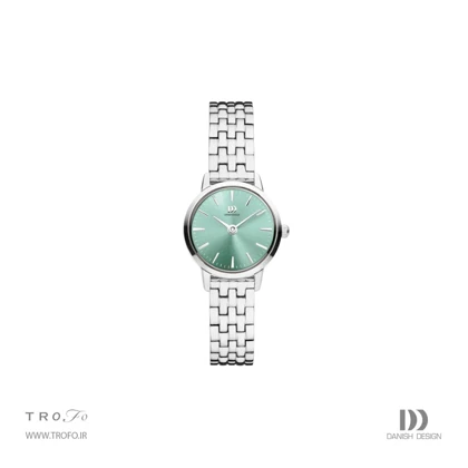 ساعت مچی عقربه ای زنانه دنیش دیزاین (Danish design) مدل IV93Q1268 Akilia Mini Link Silver Sage Green
