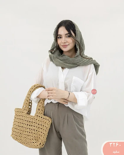 شومیز تک جیب شیشه ای زنانه 3260 | الینور
