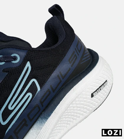 کفش کتانی طبی ورزشی سرمه ای SKECHERS Propulsion مدل 7847
