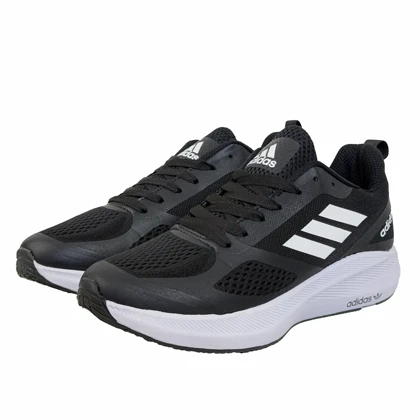 کتانی اسپرت بزرگپا مردانه مدل آدیداس adidas رنگ مشکی کد 51357