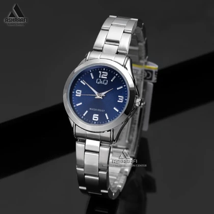 ساعت کیو اند کیو صفحه سورمه‌ای Q&Q C05A-017PY