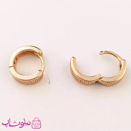 گوشواره حلقه‌ای کوچک زنانه ژوپینگ