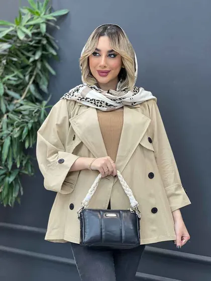 مانتو ژیله دکمه دار