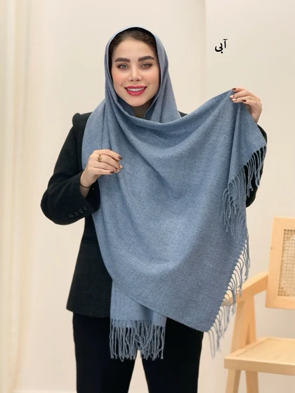 3668-شال موهر دونه برفی