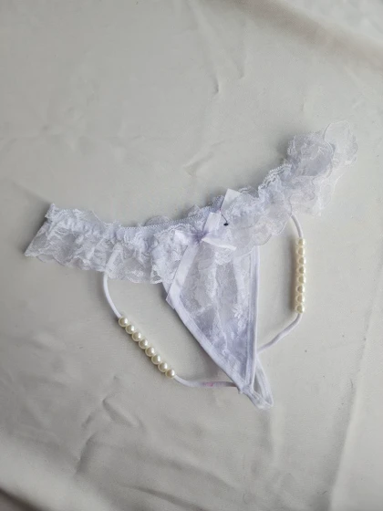 شورت بکلس مرواریدی دانتل کد: 14567