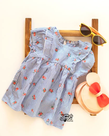 پیراهن کتان نخ