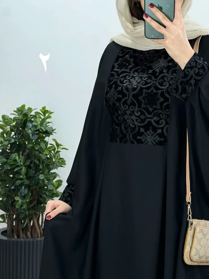 عبای بلند سوزندوزی حدیث 6