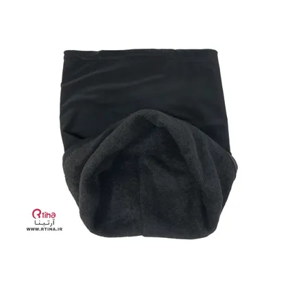 اسکارف دو لایه تو کرک زمستانی مدل کلاه شو