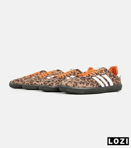 کفش کتانی زنانه پلنگی ADIDAS Samba مدل 7299