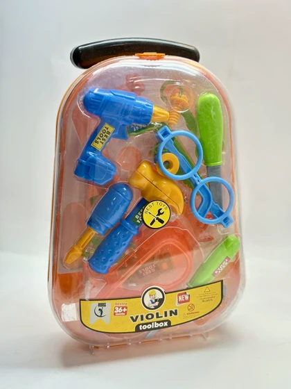 ست اسباب بازی ابزار کیفی