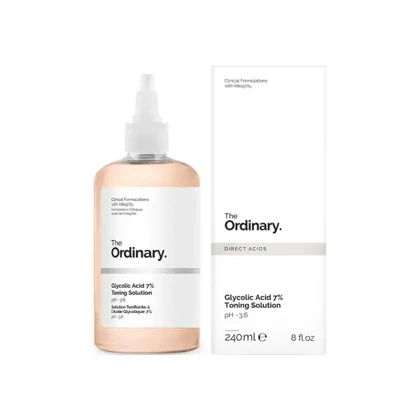تونر گلیکولیک اسید 7% اوردینریordinary لایه بردار و روشن کننده