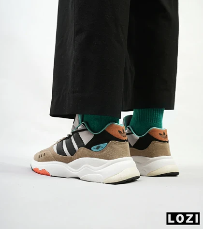 کفش کتانی مردانه قهوه ای ADIDAS torsion