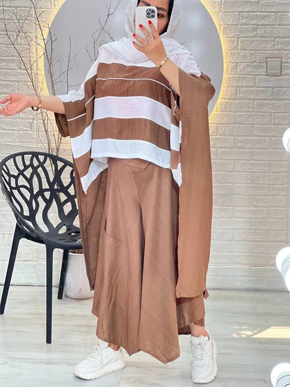 ست پانچ و شلوار مصری