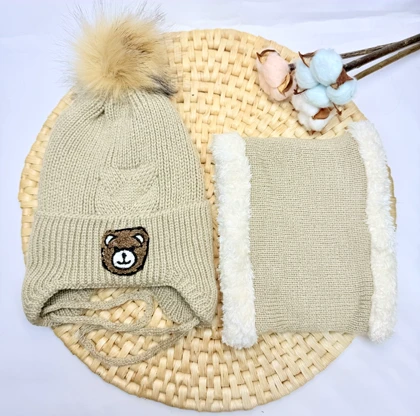 کلاه و شالگردن بچگانه دخترانه و پسرانه