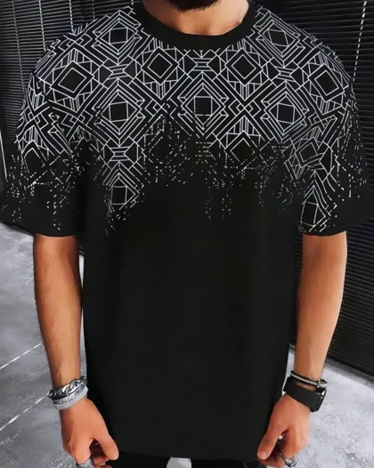 تیشرت طرح دار خاص