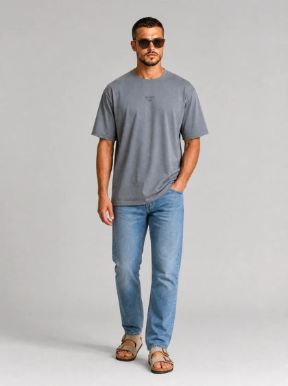 تیشرت مردانه مدال پیش چاپدار bluenil flex