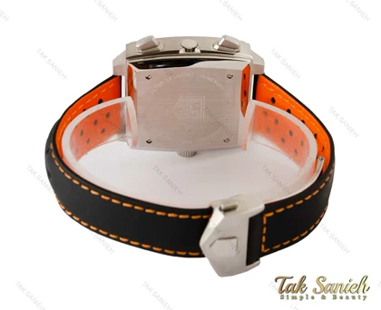 ساعت تگ هویر موناکو مردانه بندچرم مشکی Tag-4142-G