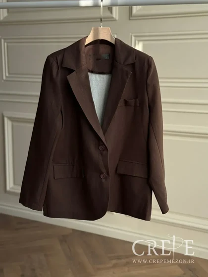 کت لینن پشت هشت