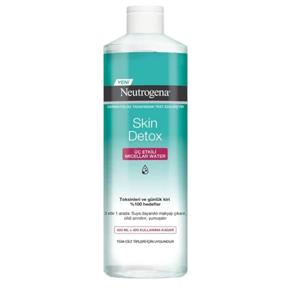 میسلار نوتروژینا مدل Skin Detox حجم 400ml