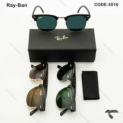 عینک آفتابی ری بن RB3016-2 یو وی 400 پلار لنز سبز RayBan-10074-U