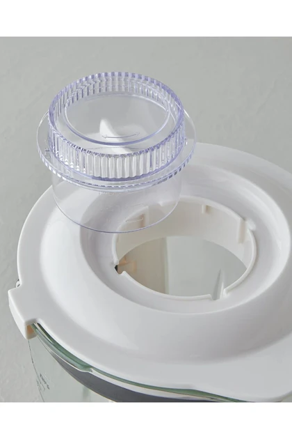 بلندر پارچی شیشه‌ای English Home مدل SBL 3001 - سفید-کروم