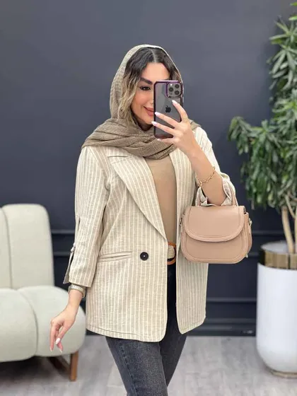 مانتو آستین سگک الیکا