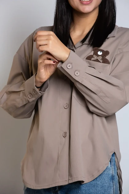 بارانی کتان پارکا اسکای