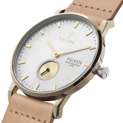 ساعت مچی عقربه ای زنانه مردانه تریوا (TRIWA) مدل Birch falken