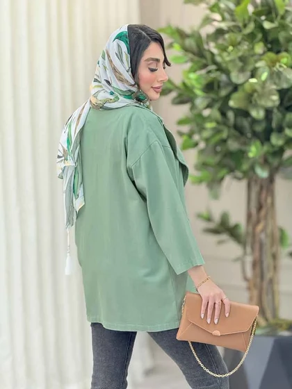 مانتو دو دکمه امیلیا