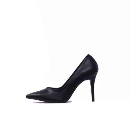 کفش پاشنه‌بلند مدل لودشکا_مشکی مات کد 1716