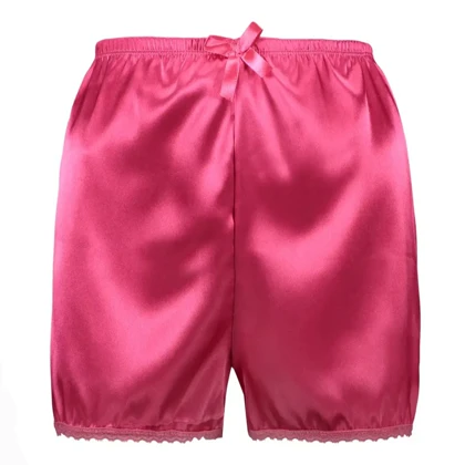 ست تاپ وشلوارک سه عددی رنگ سرخابی